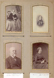 Album open to page one