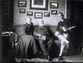 Maria Gyllenhaal , Herman Gyllenhaal , and cousin Erik Palmgren