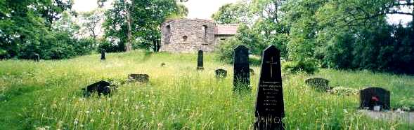 Hrene Church cemetery