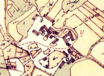 Old map of Hrene